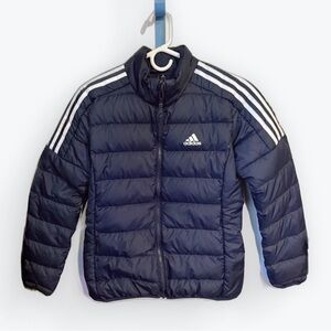 Adidas Navy Blue Puffer Jacket